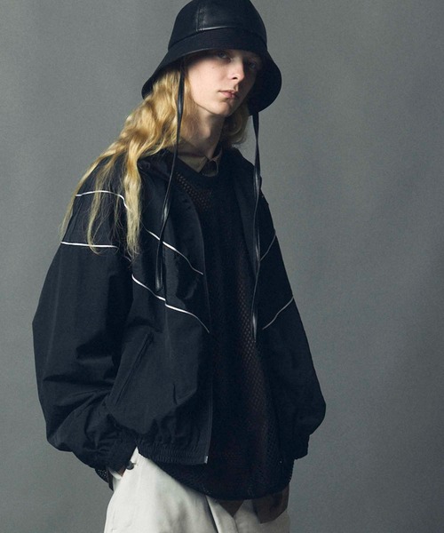 MAISON SPECIAL ブラックジャンパー 01 MAISON SPECIAL（メゾンスペシャル） レザージャケット 1 ブラック