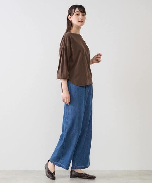 LOGEMENT DE CLAIRE（ロジュモンドクレール） tシャツ タックスリーブ