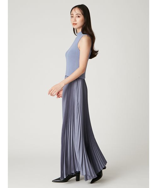 FRAY I.D ワンピース ニットドッキングプリーツワンピース : ZOZOTOWN  