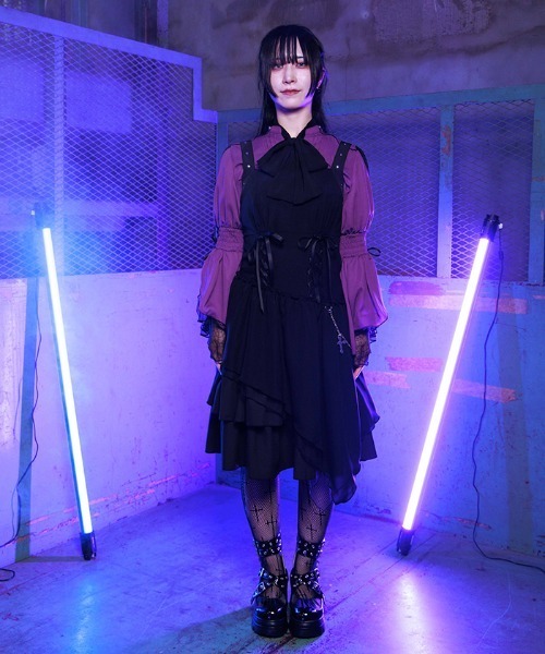 NIBBLE POISON（ニブルポイズン） ワンピース アシメデザインキャミ