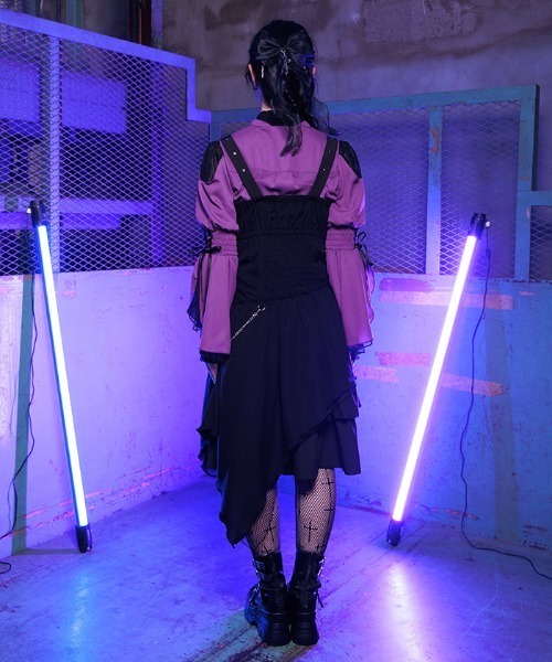 NIBBLE POISON（ニブルポイズン） ワンピース アシメデザインキャミ