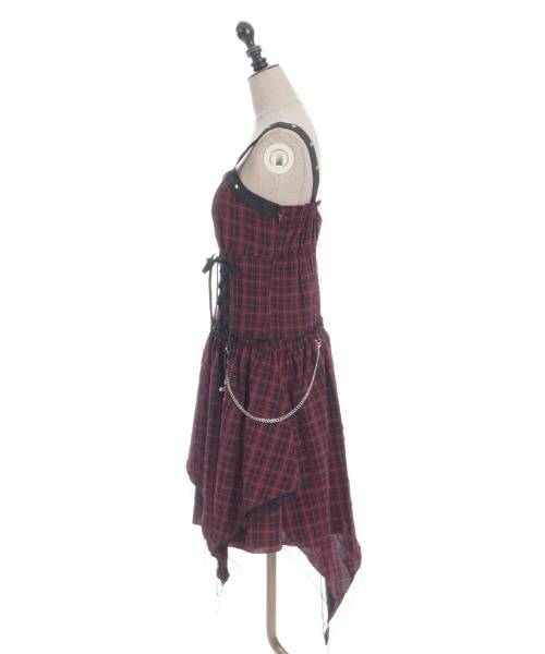 BPN アシメデザインワンピース NIBBLE POISON（ニブルポイズン） ワンピース アシメデザインキャミ