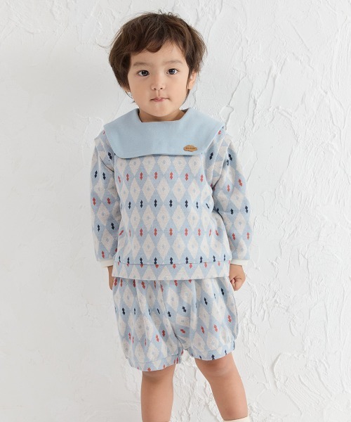 セットアップ 「日本限定販売」「セットアップ」配色セーラーカラー