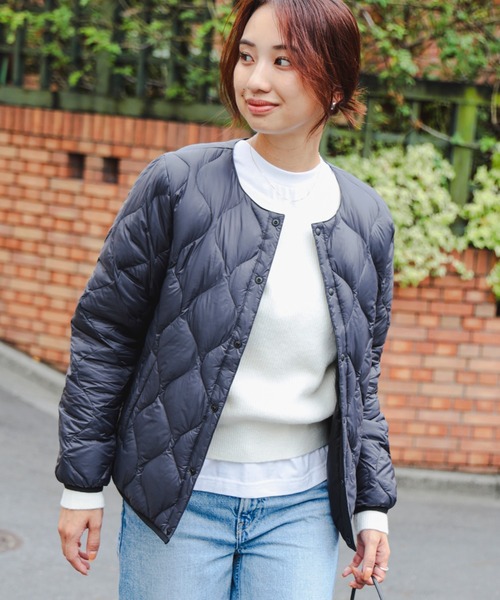 【完売】タイオン TAION BABYLONE別注　洗えるダウンジャケット セール】【TAION】＜別注＞ダウンジャケット（ダウンジャケット/コート