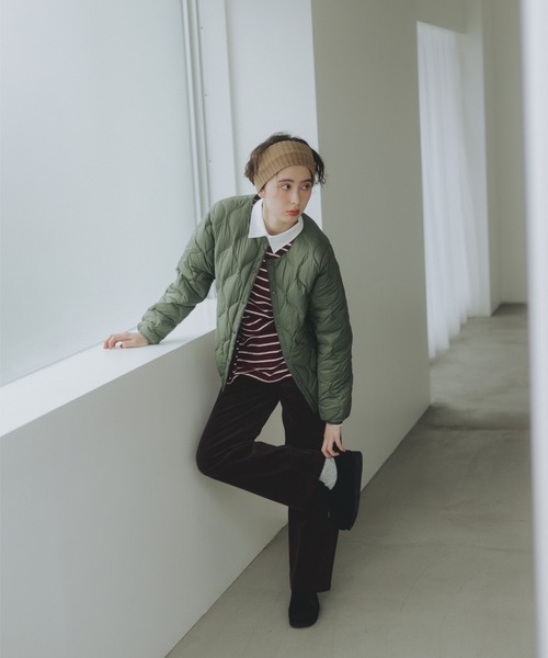 BEAMS × TAION コラボダウンジャケット リバーシブル Sサイズ TAION（タイオン） ダウンコート ダウンジャケット 「別注」TAION