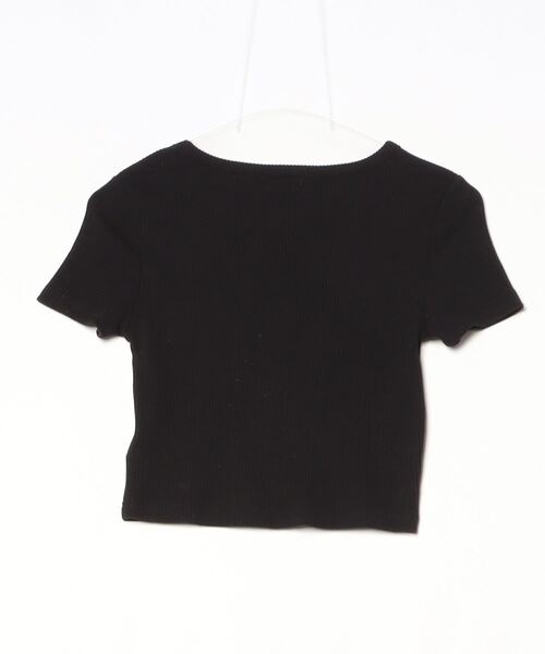 「GYDA」 半袖カットソー FREE ブラック レディース_画像2