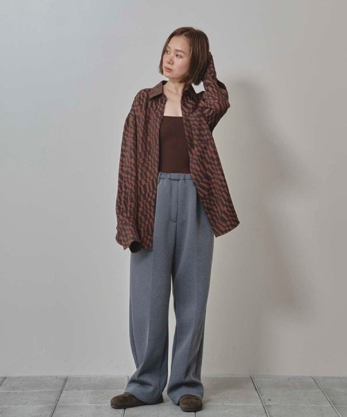 TODAYFUL ブラウス シャツ Geometric Over Shirts レディース