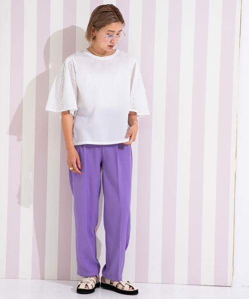 「bohmal」 半袖ブラウス FREE ホワイト レディース_画像2