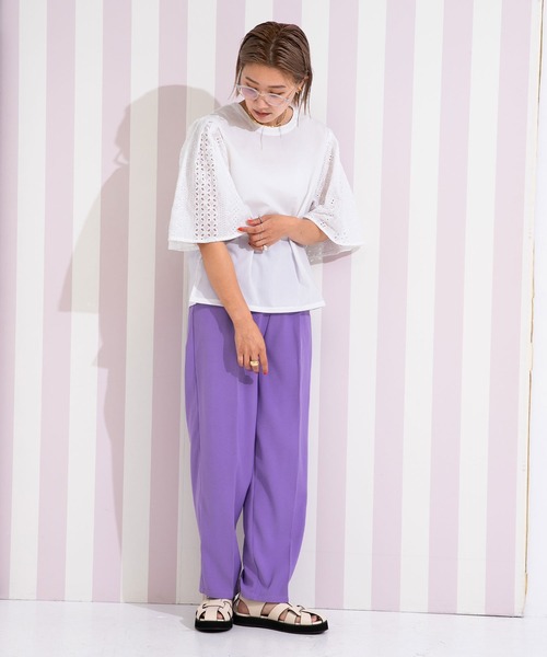 「bohmal」 半袖ブラウス FREE ホワイト レディース_画像3