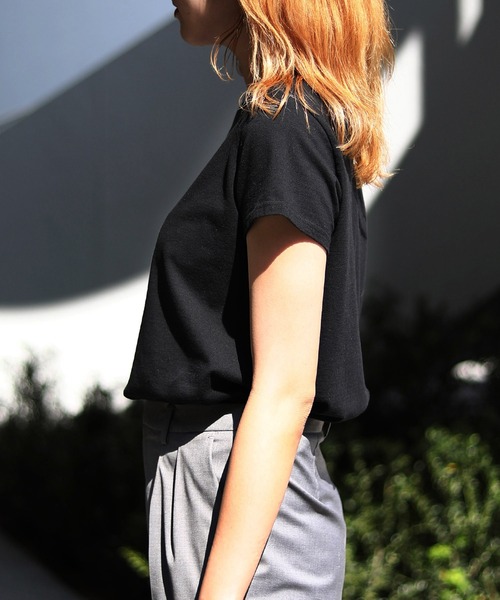 [forget-me-nots] трикотаж с коротким рукавом SMALL белый женский 