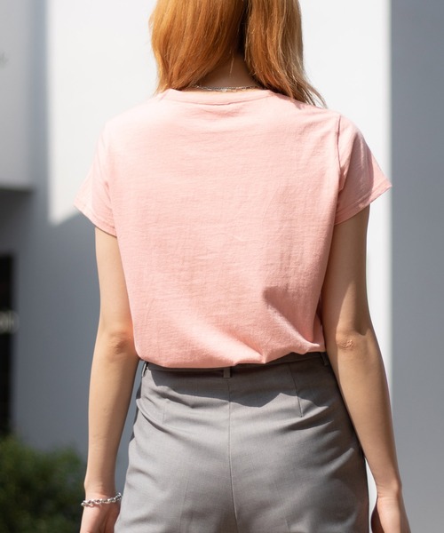 [forget-me-nots] трикотаж с коротким рукавом SMALL белый женский 