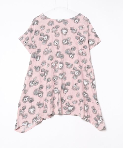 「marble sud」 半袖カットソー - ピンク レディース_画像2