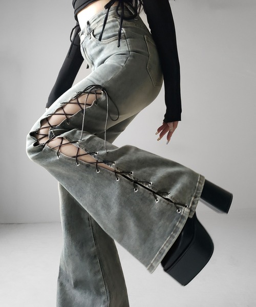 meさま専用　　　 OUT OF FRAMe gray denim パンツ me+em select（ミームセレクト） ジーンズ デニム デニムパンツ 「 新