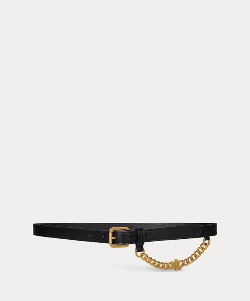 LAUREN RALPH LAUREN（ローレン ラルフローレン） ベルト ロゴチェーン