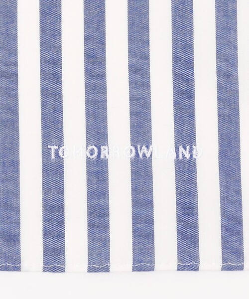 TOMORROWLAND（トゥモローランド） ハンカチ コットンストライプ