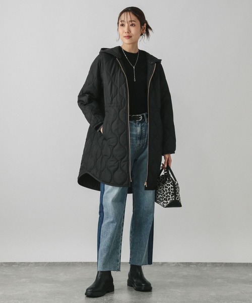 GLOBAL WORK（グローバルワーク） コート LARGE カーキ レディース