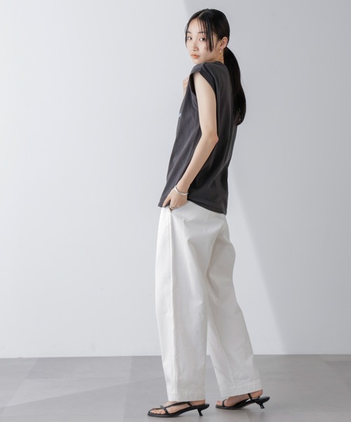 「GOOD ROCK SPEED」 ノースリーブトップス FREE チャコール レディース_画像9