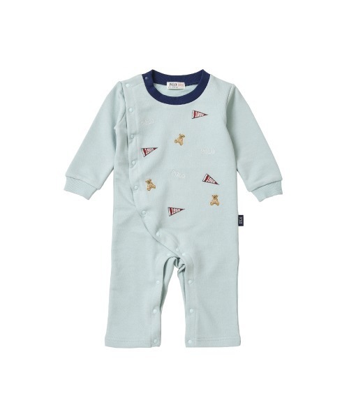 POLO BCS（ポロ・ビーシーエス） ベビー服 ロンパース フラッグ刺繍