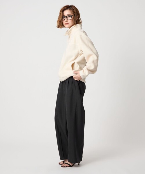 conte パンツ 「conte」2タック ワイドパンツ レディース : ZOZOTOWN