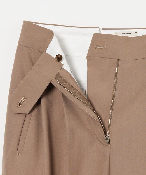 conte パンツ 「conte」2タック ワイドパンツ レディース : ZOZOTOWN