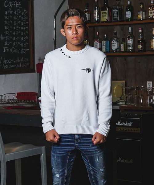 adamsJUGGLER（アダムスジャグラー） セーター ニット RTEGドット