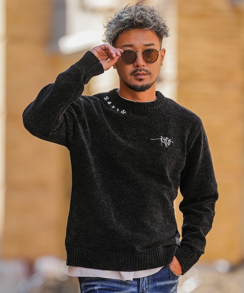 adamsJUGGLER（アダムスジャグラー） セーター ニット RTEGドット