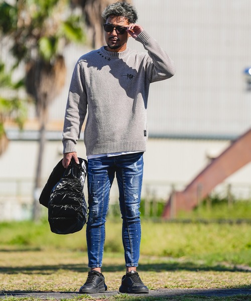 adamsJUGGLER（アダムスジャグラー） セーター ニット RTEGドット