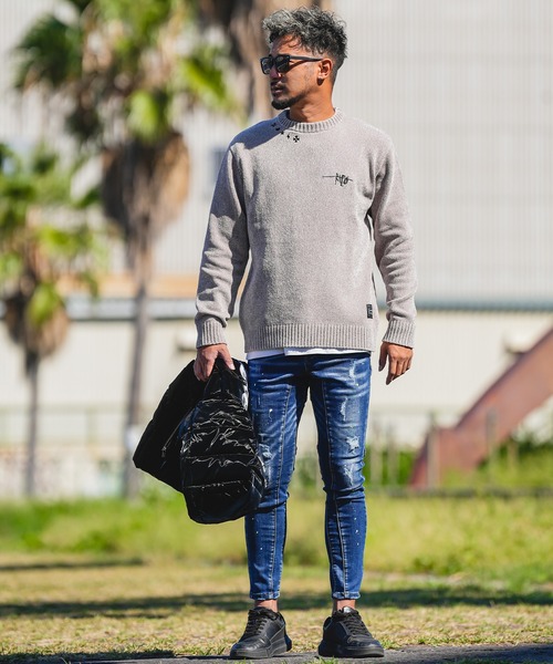 adamsJUGGLER（アダムスジャグラー） セーター ニット RTEGドット