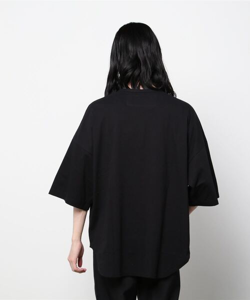 「Dulcamara」 半袖Tシャツ 0 ブラック メンズ_画像3