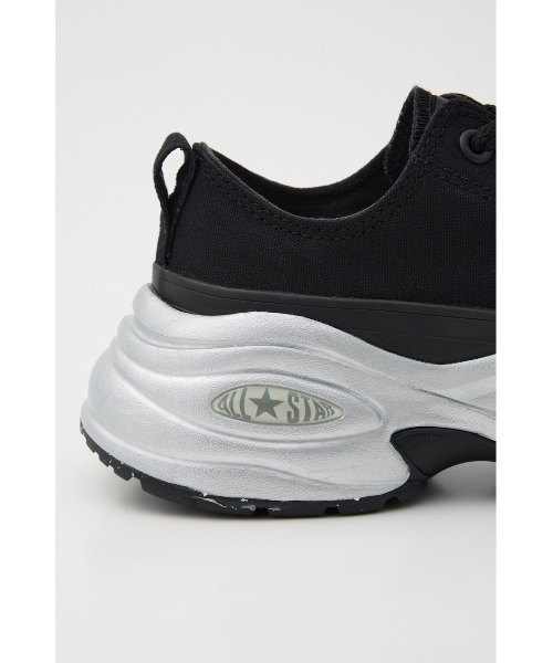 「CONVERSE」 ローカットスニーカー 23cm ブラック レディース_画像4