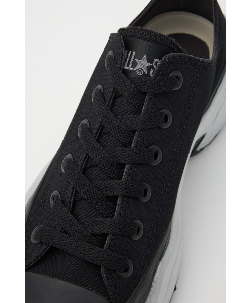 「CONVERSE」 ローカットスニーカー 23cm ブラック レディース_画像7