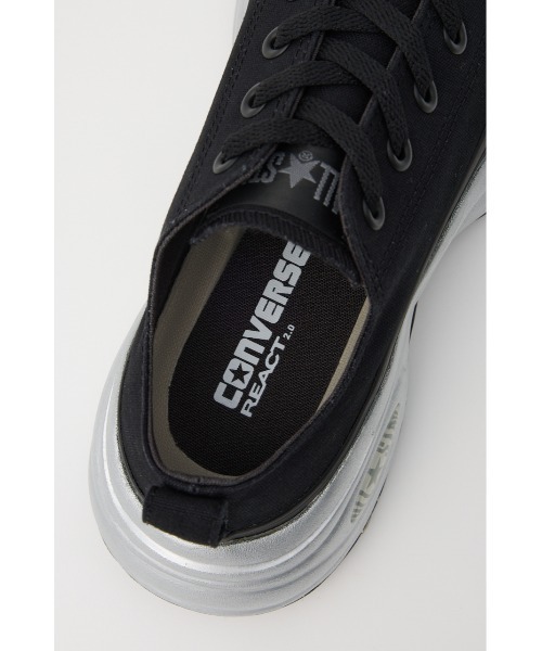 「CONVERSE」 ローカットスニーカー 23cm ブラック レディース_画像8
