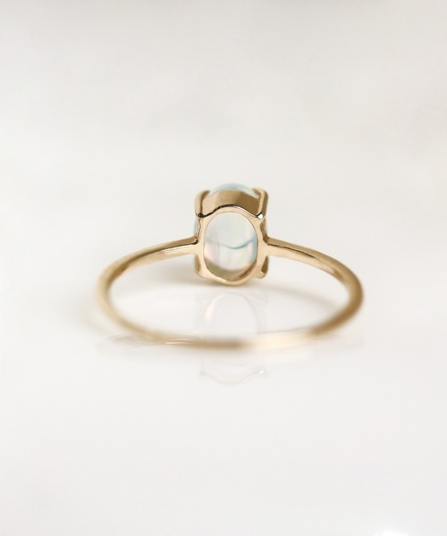 cui-cui（キュイキュイ） 指輪 リング オパール リング | K10YG