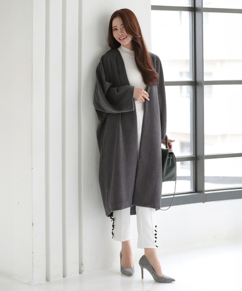 「MERAKI」 コート M ベージュ レディース_画像3