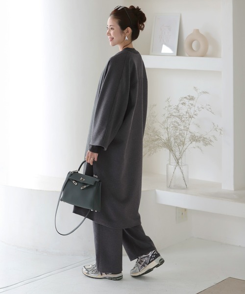 「MERAKI」 コート M ベージュ レディース_画像4