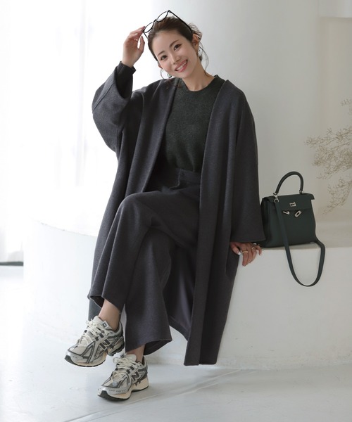 「MERAKI」 コート M ベージュ レディース_画像6