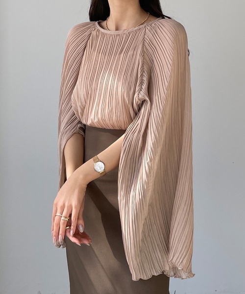 「Louere」 長袖ブラウス SMALL アイボリー レディース_画像8