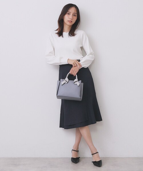 index（インデックス） ニット セーター ラメスカラップビジュー