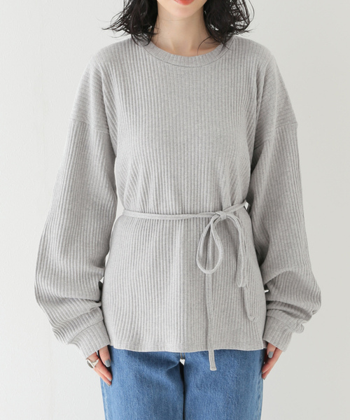「BASERANGE」 長袖カットソー SMALL ブラック レディース_画像5