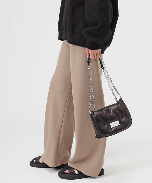 「AP STUDIO」 イージーパンツ 38 アイボリー レディース_画像5