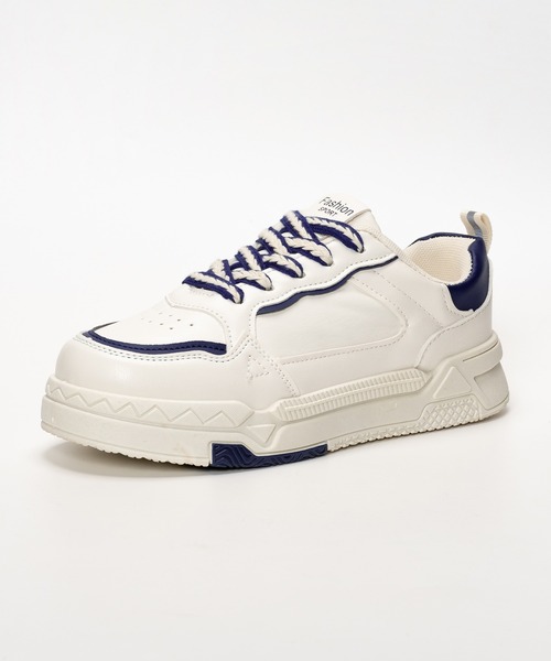 「SVEC」 ローカットスニーカー 40 ホワイト×グリーン レディース_画像7