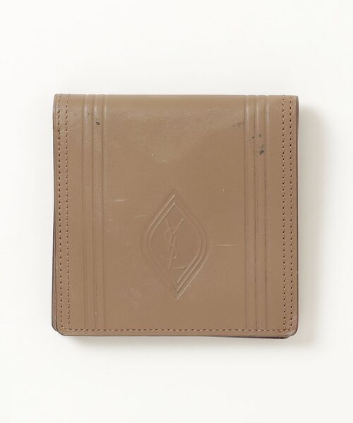 値下げ不可 SAINT LAURENT 折り財布 ウォレット 美品】Yves Saint Laurent イブサンローラン 折りたたみ財布