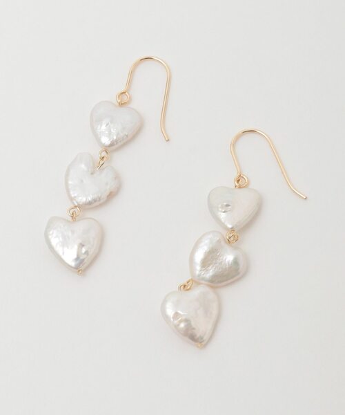 Tiara（ティアラ） ピアス 「MIHOKO SAKAI/ミホコサカイ」ハートパール