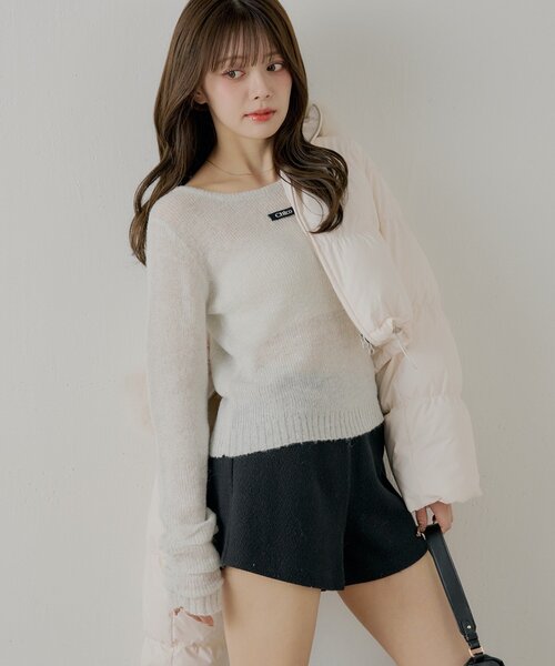 chikoko様へ♥ Chico（チコ） ニット セーター ラメシアーコンパクトニット