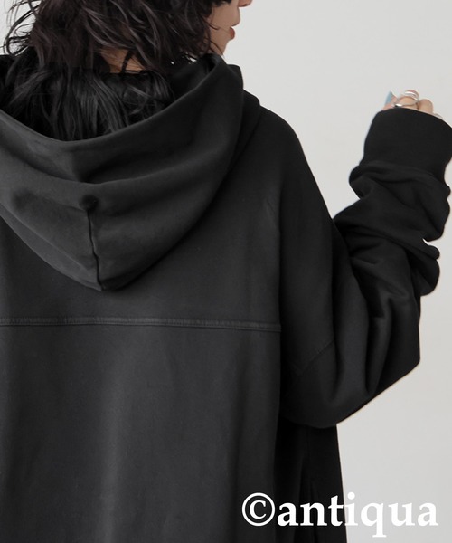 antiqua（アンティカ） ワンピース フード付き ロングワンピース
