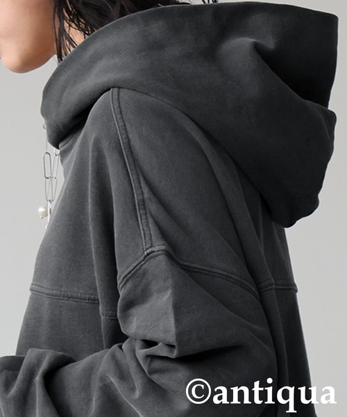 antiqua（アンティカ） ワンピース フード付き ロングワンピース
