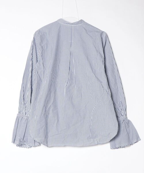 「SHENERY」 長袖ブラウス FREE ブルー レディース_画像2