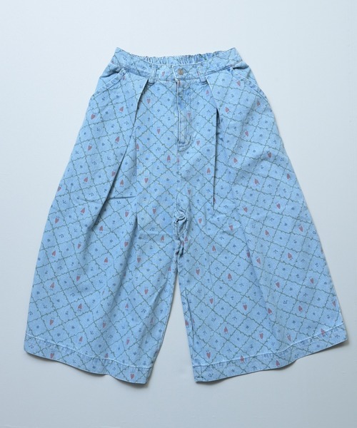 MARKEY'S（マーキーズ） パンツ デニムオーバーサイズタックキュロット