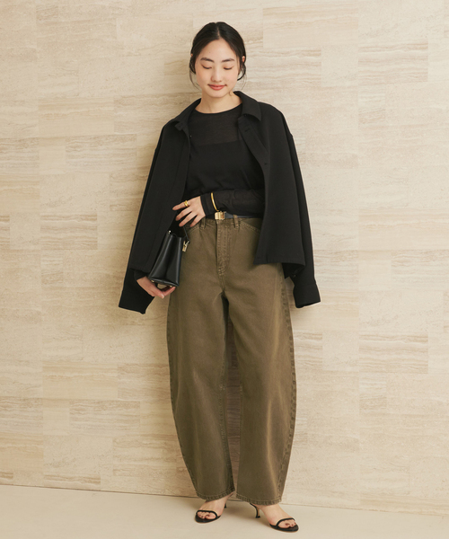 Plage プラージュ　Double Cloth T ブラウス plage（プラージュ） ブラウス シャツ 「WEB限定追加」LES ATELIERS