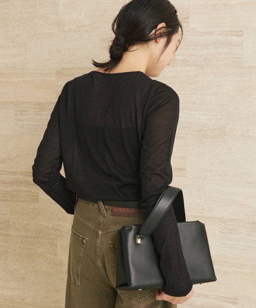 plage（プラージュ） tシャツ 「追加」CO NY Sheer ロンT レディース